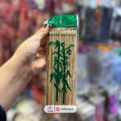 سیخ چوبی بامبو 20 سانت
